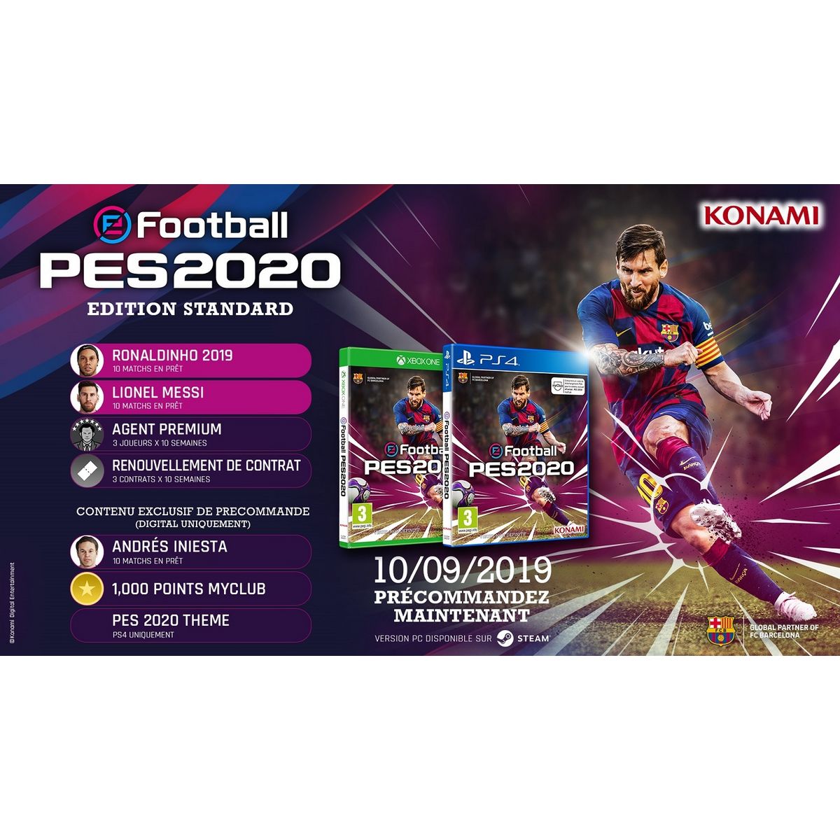 Konami PES 2020 PS4