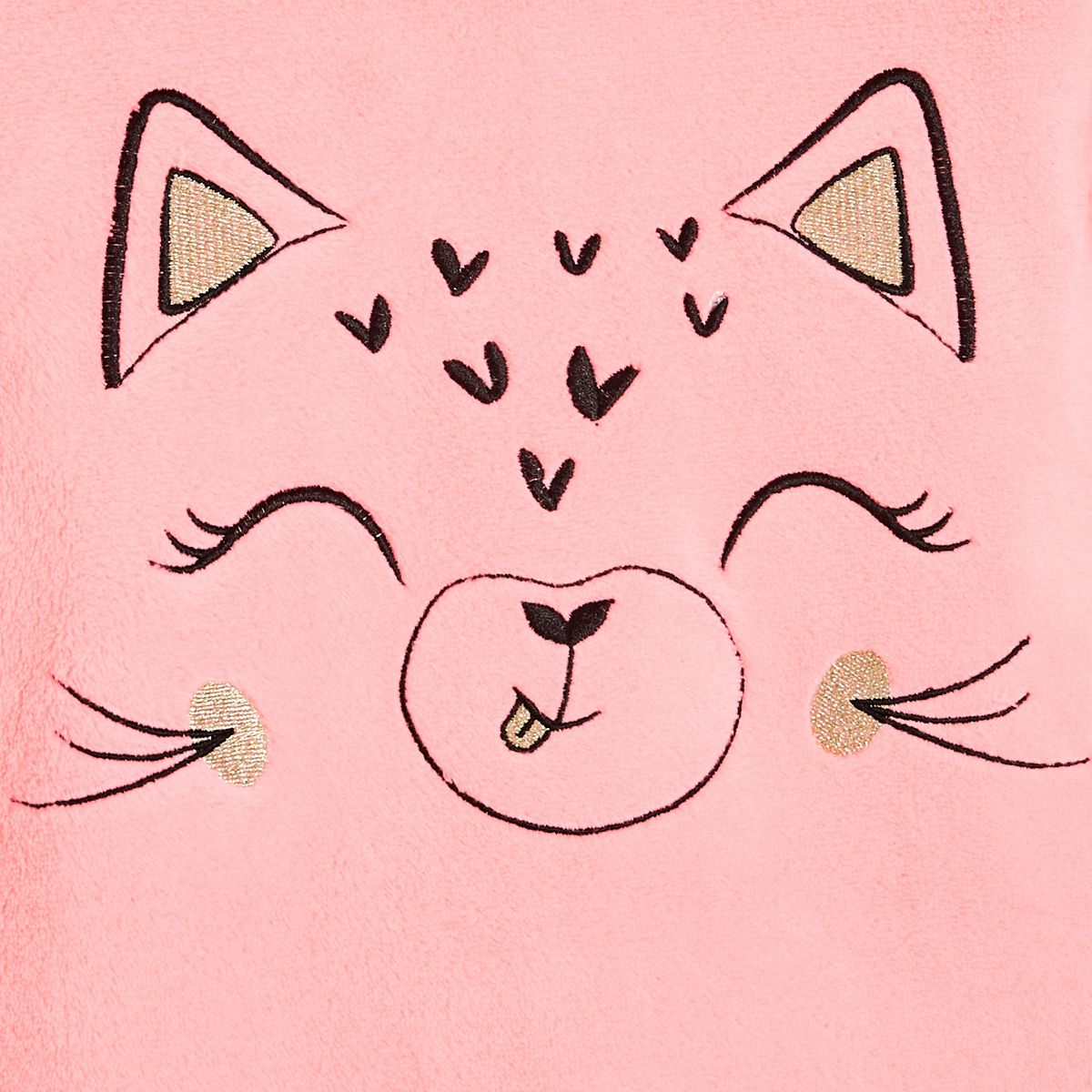 INEXTENSO Pyjama chat rose fille avec masque 