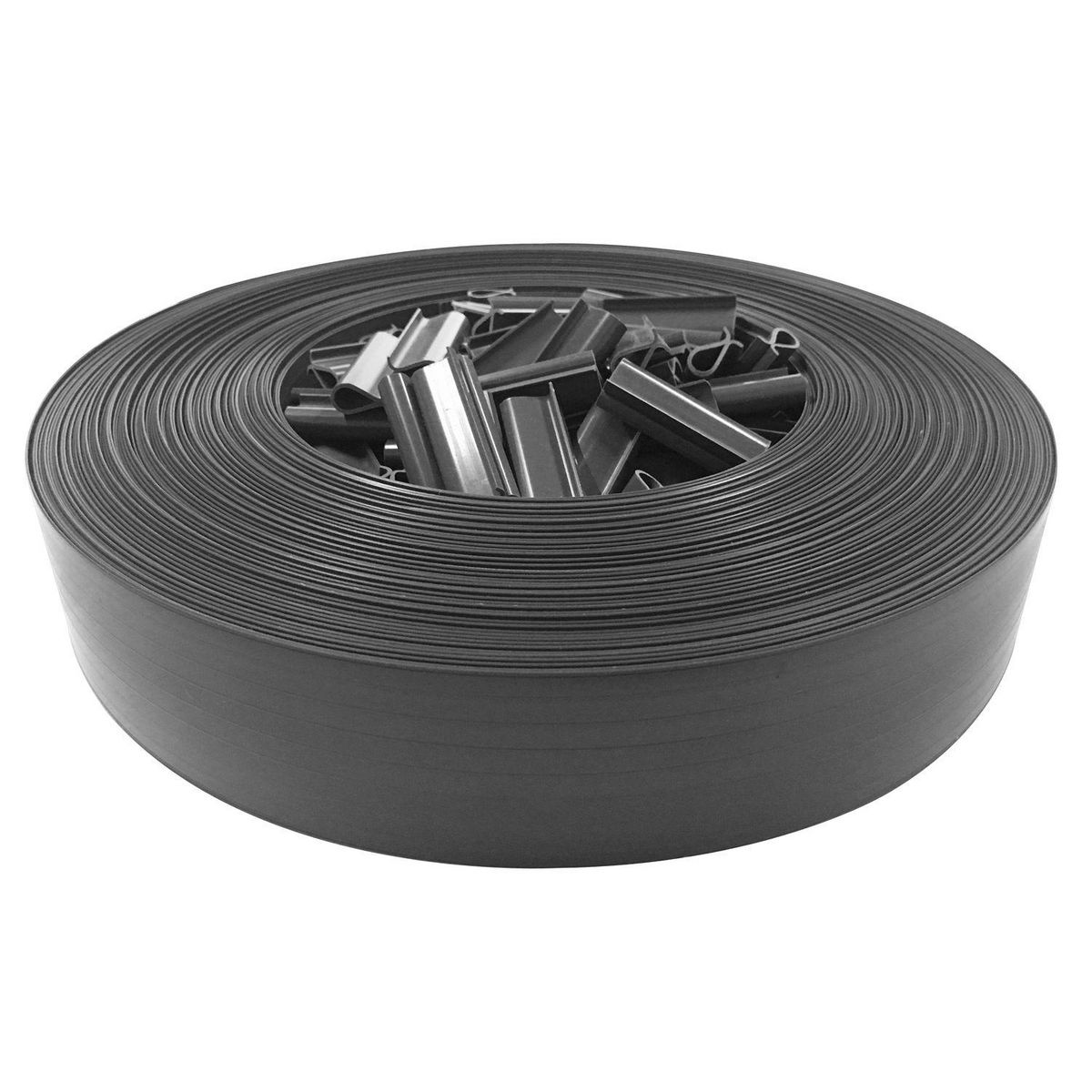 TOILINUX Lot de 10 Lamelles occultantes avec clip de fixation de 50 m