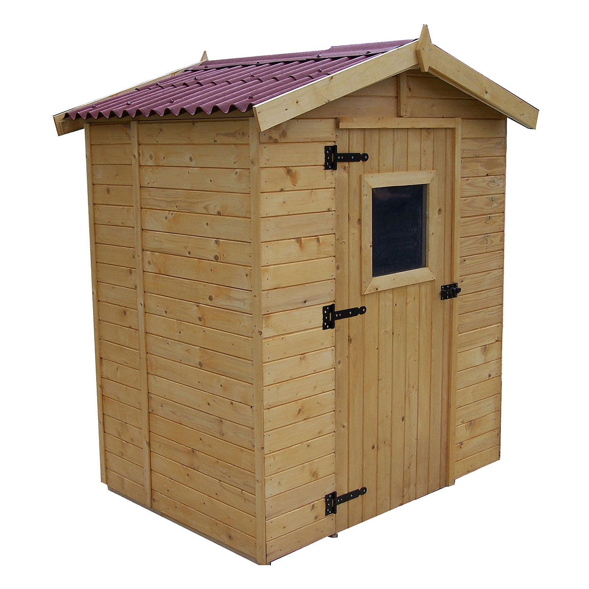 Voir la diapositive 2 : Habrita Abri de jardin bois - 1,83m² - EDEN 2