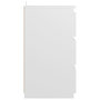 Voir la diapositive 5 : VIDAXL Tables de chevet 2 pcs Blanc 40x35x62,5 cm Agglomere