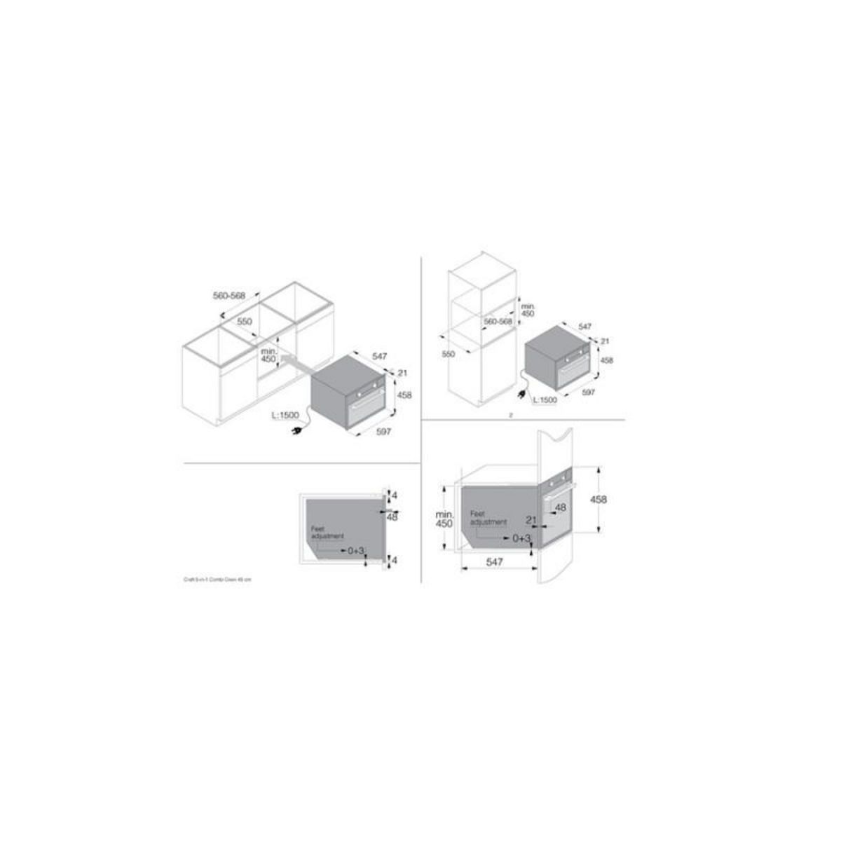 ASKO Four encastrable fonction vapeur OCSM8487A2