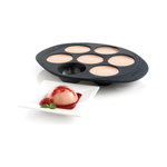 MASTRAD Moule à gâteau 7 demi spheres Gris fume