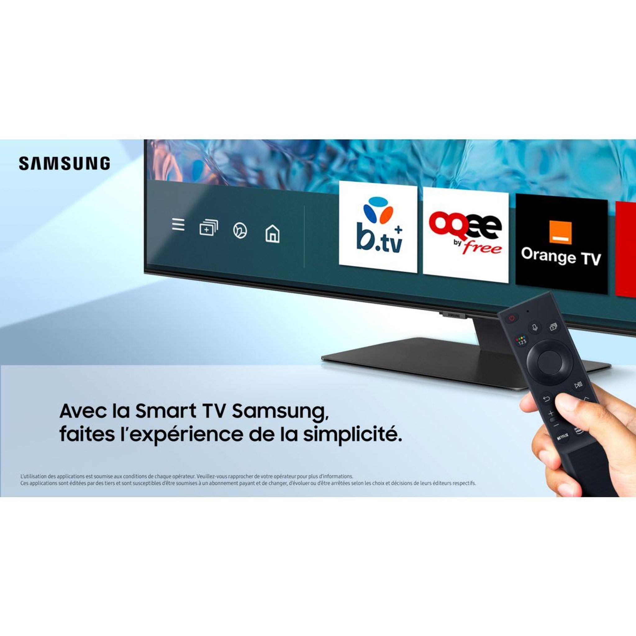 Voir la diapositive 2 : Samsung TV QLED QE43Q60B 2022