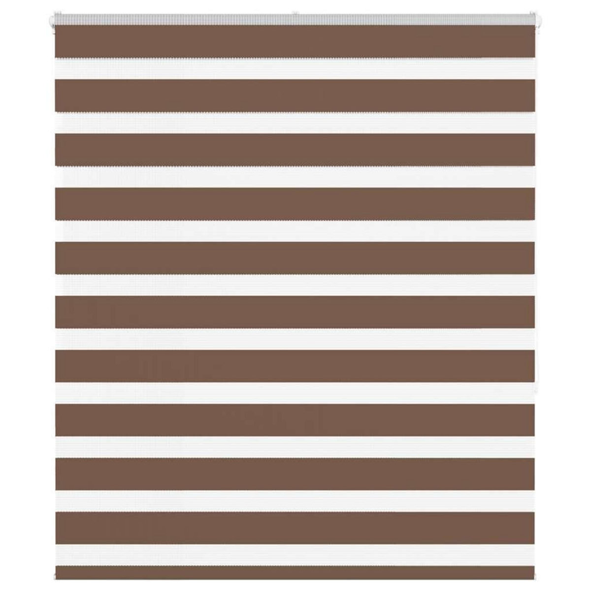 VIDAXL Store zebre marron 135x150cm largeur du tissu 130,9cm polyester