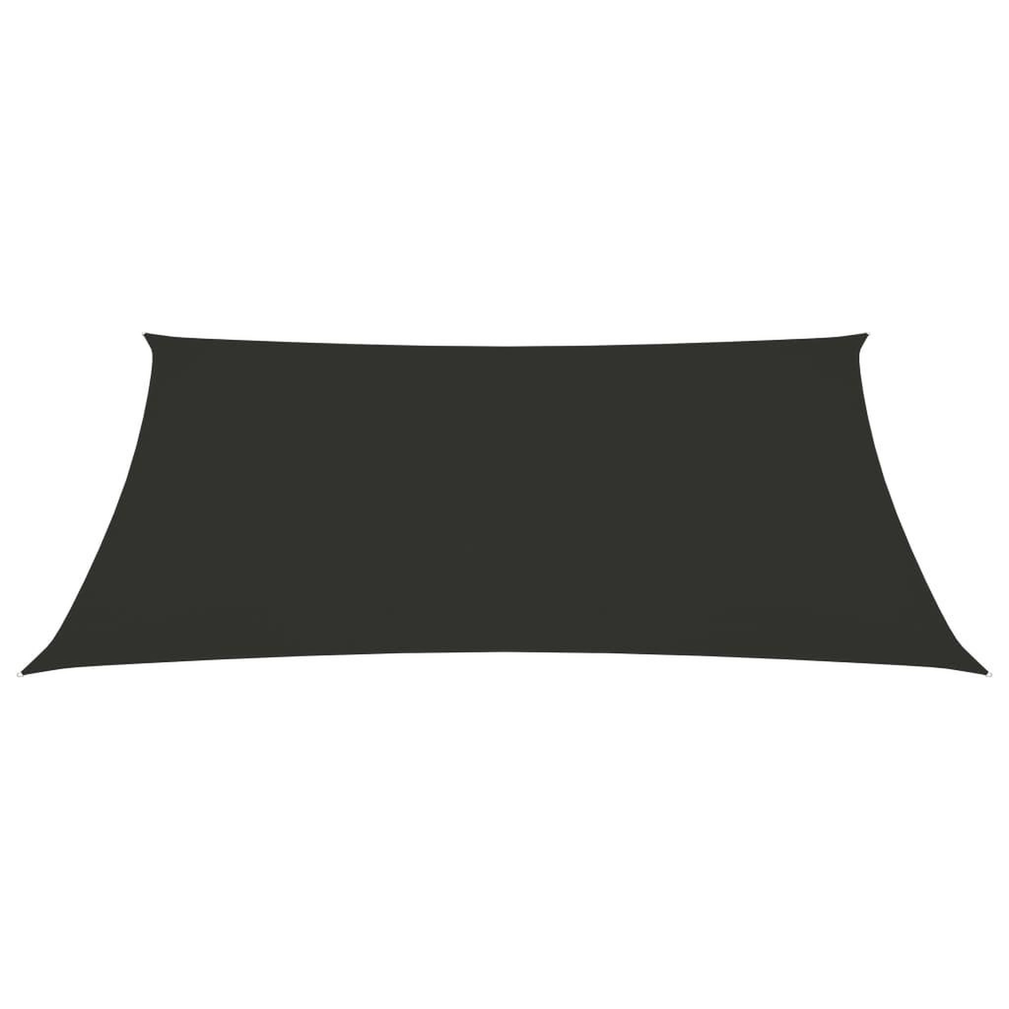 Voir la diapositive 2 : VIDAXL Voile de parasol Tissu Oxford trapeze 2/4x3 m Anthracite