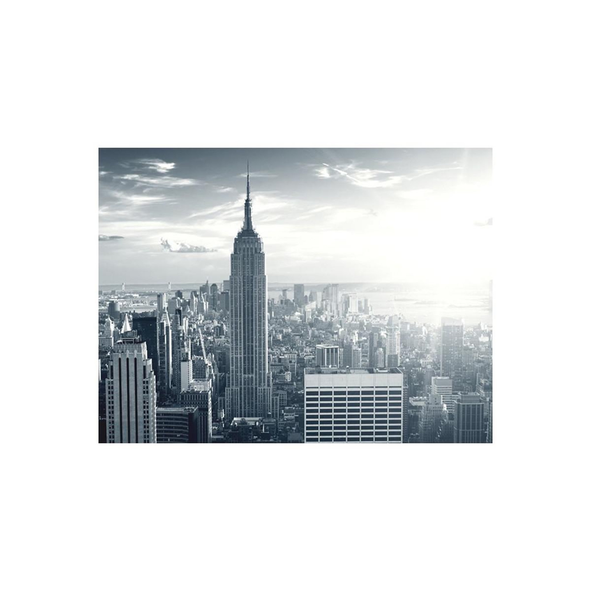 Voir la diapositive 2 : Paris Prix Papier peint  manhattan new yorkais au lever de soleil