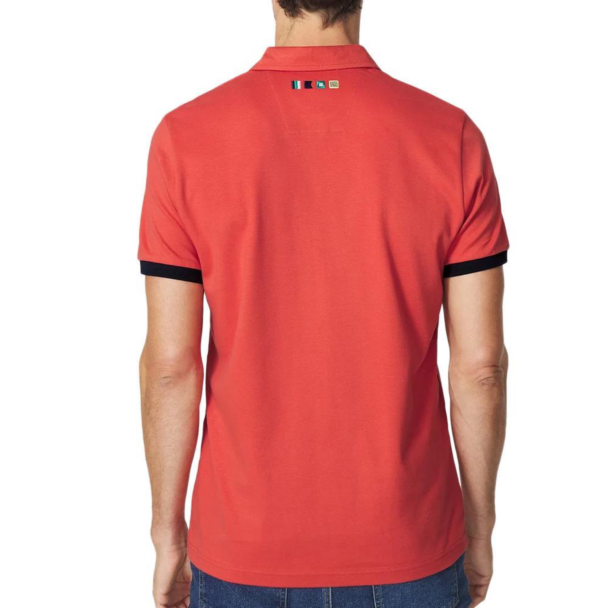 Voir la diapositive 2 : TBS Polo Grenade Homme TBS BARZO