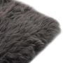 Voir la diapositive 3 : VIDAXL Coussins de chaise lot de 2 Gris clair 40x40cm Mouton veritable