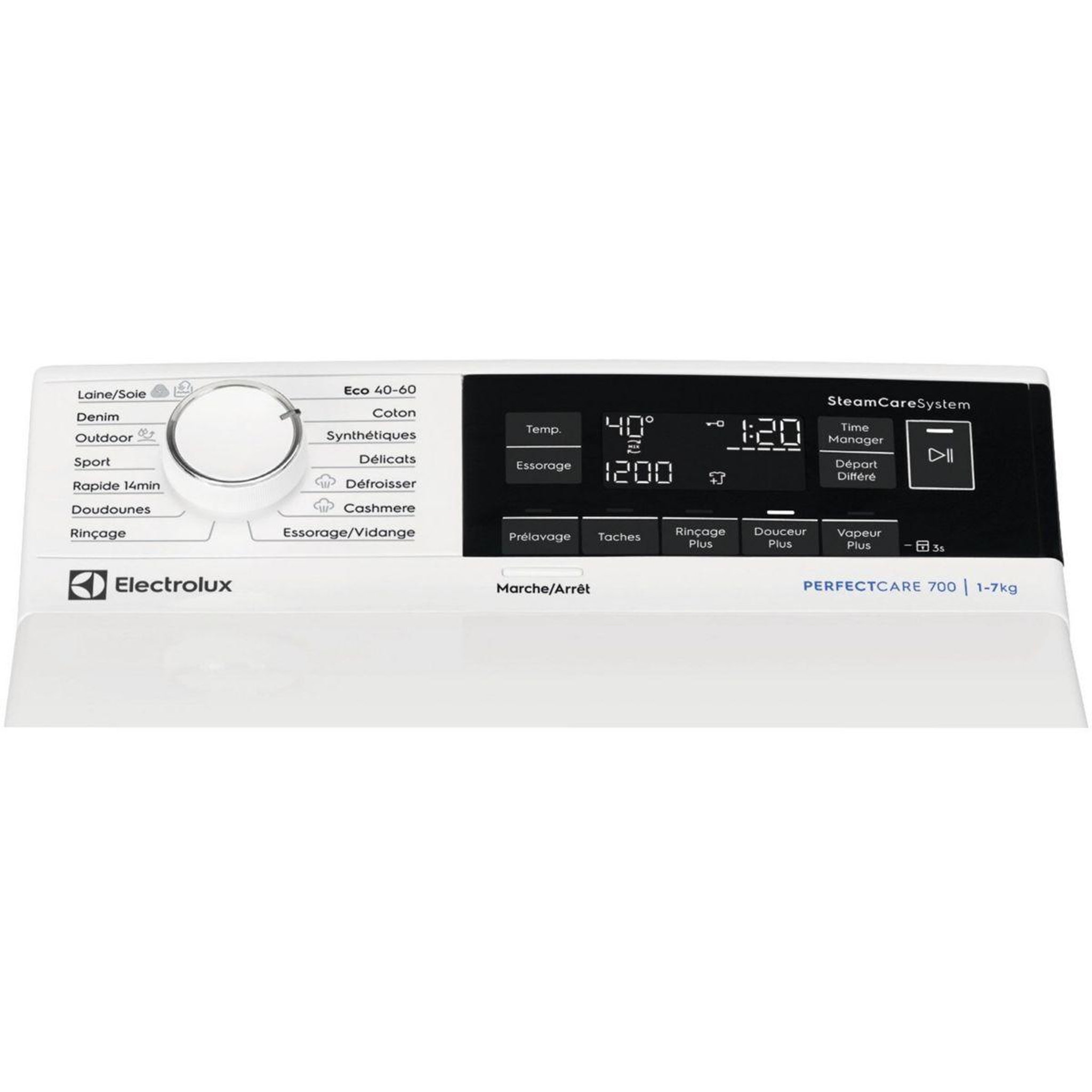 Voir la diapositive 2 : ELECTROLUX Lave linge top ew7t3733ba