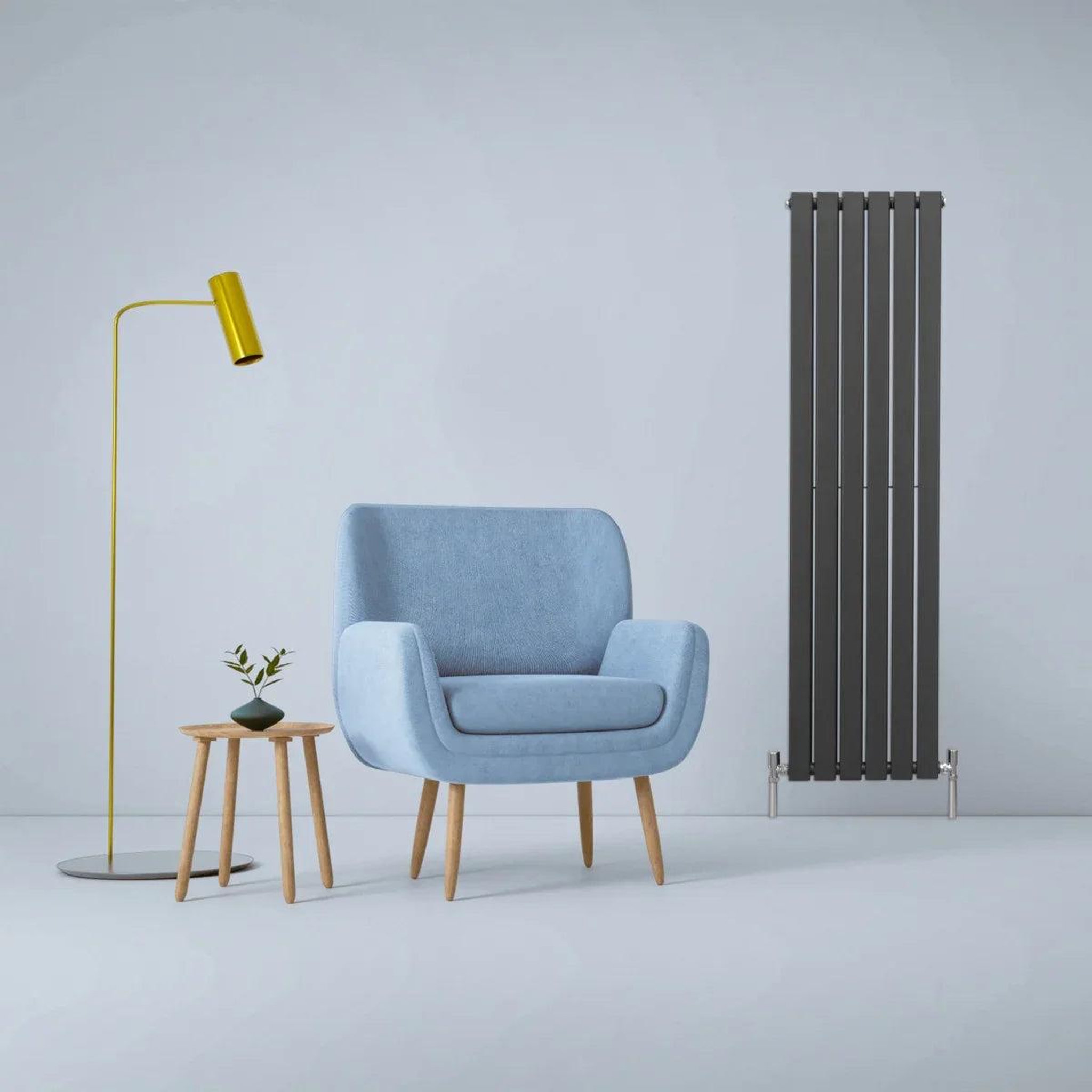 Voir la diapositive 1 : MONSTERSHOP Radiateur plat à 2 panneaux - 1600 x 420 mm