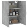 Voir la diapositive 5 : VIDAXL Armoire murale gris beton 69,5x34x90 cm