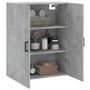 Voir la diapositive 5 : VIDAXL Armoire murale gris beton 69,5x34x90 cm