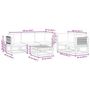 Voir la diapositive 6 : VIDAXL Salon de jardin avec coussins 6 pcs bois d'acacia solide