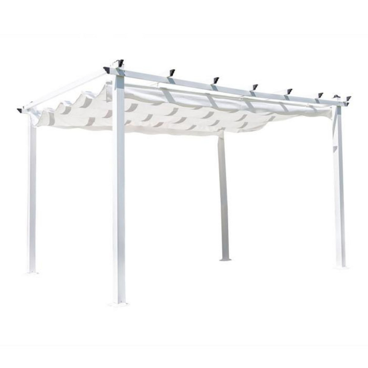 Paris Prix Pergola Avec Toit  Lazio  345cm Blanc