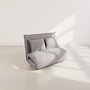 Voir la diapositive 6 : BEST MOBILIER Candice - banquette 2 places convertible clic-clac en velours côtelé