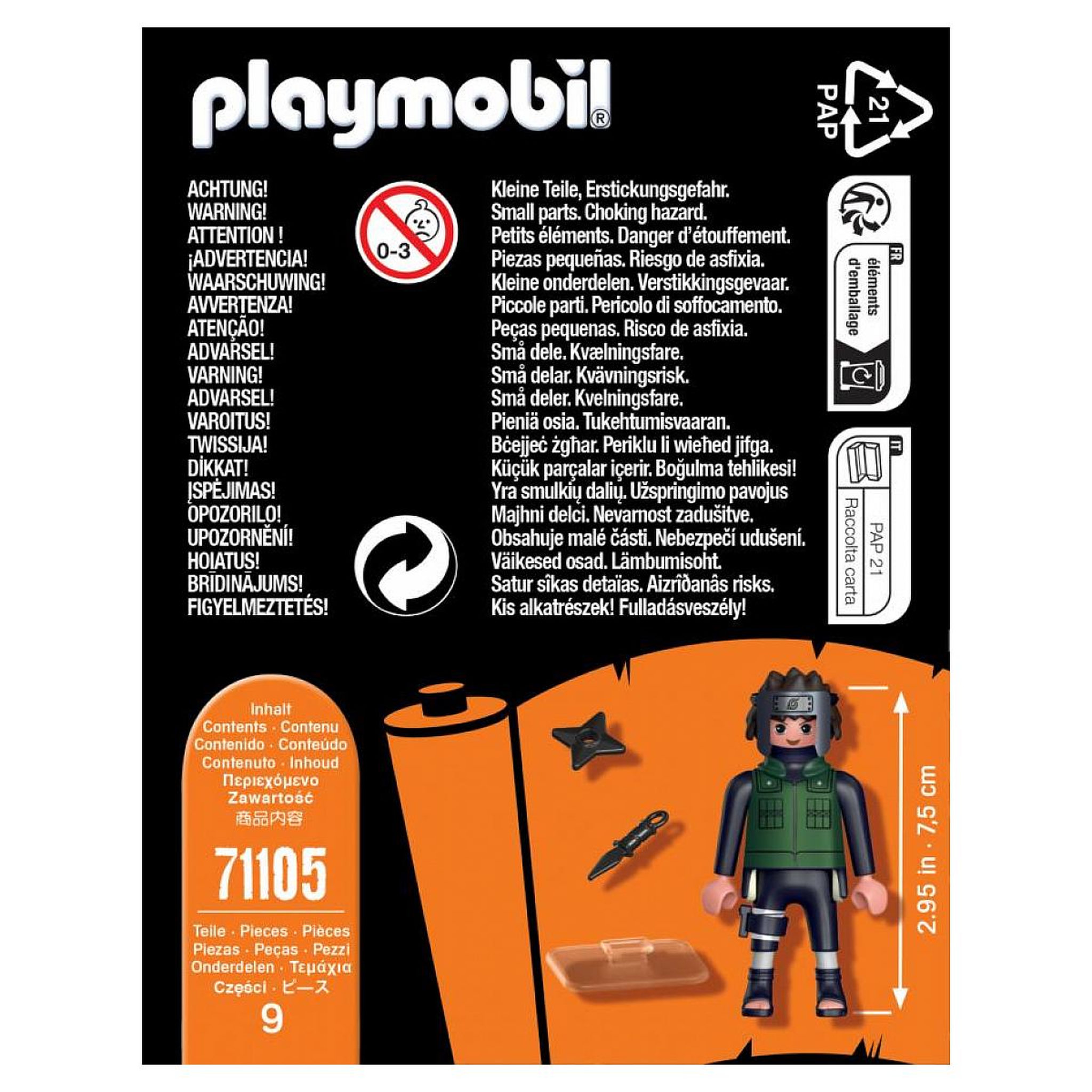 Voir la diapositive 2 : PLAYMOBIL 71105 Yamato - Naruto Shippuden