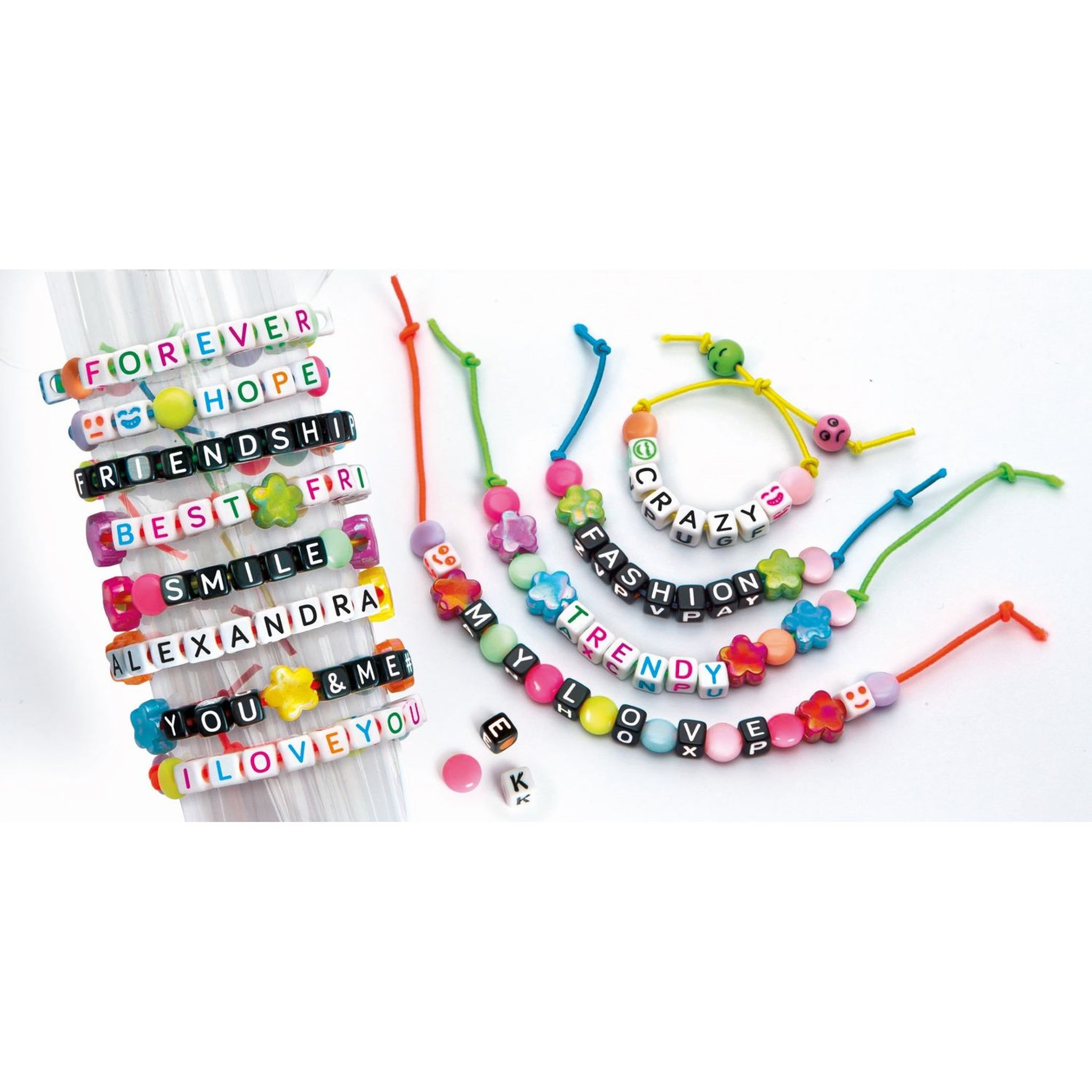 Voir la diapositive 2 : CLEMENTONI Bracelets à messages