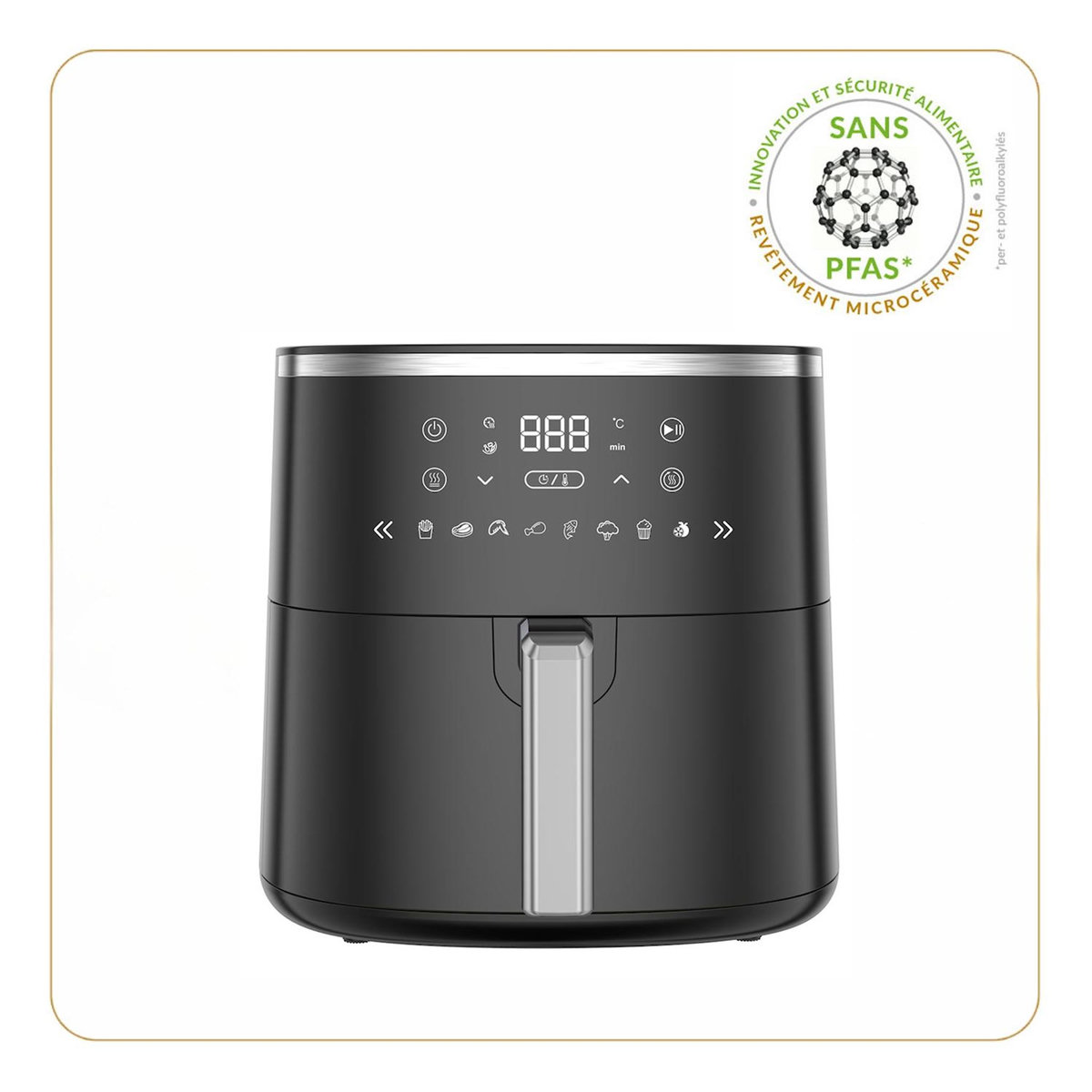 LITTLE BALANCE Friteuse sans huile 6.15l 1750w - 8867