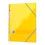OXFORD Chemise à élastiques 24x32cm carton pelliculé jaune foncé