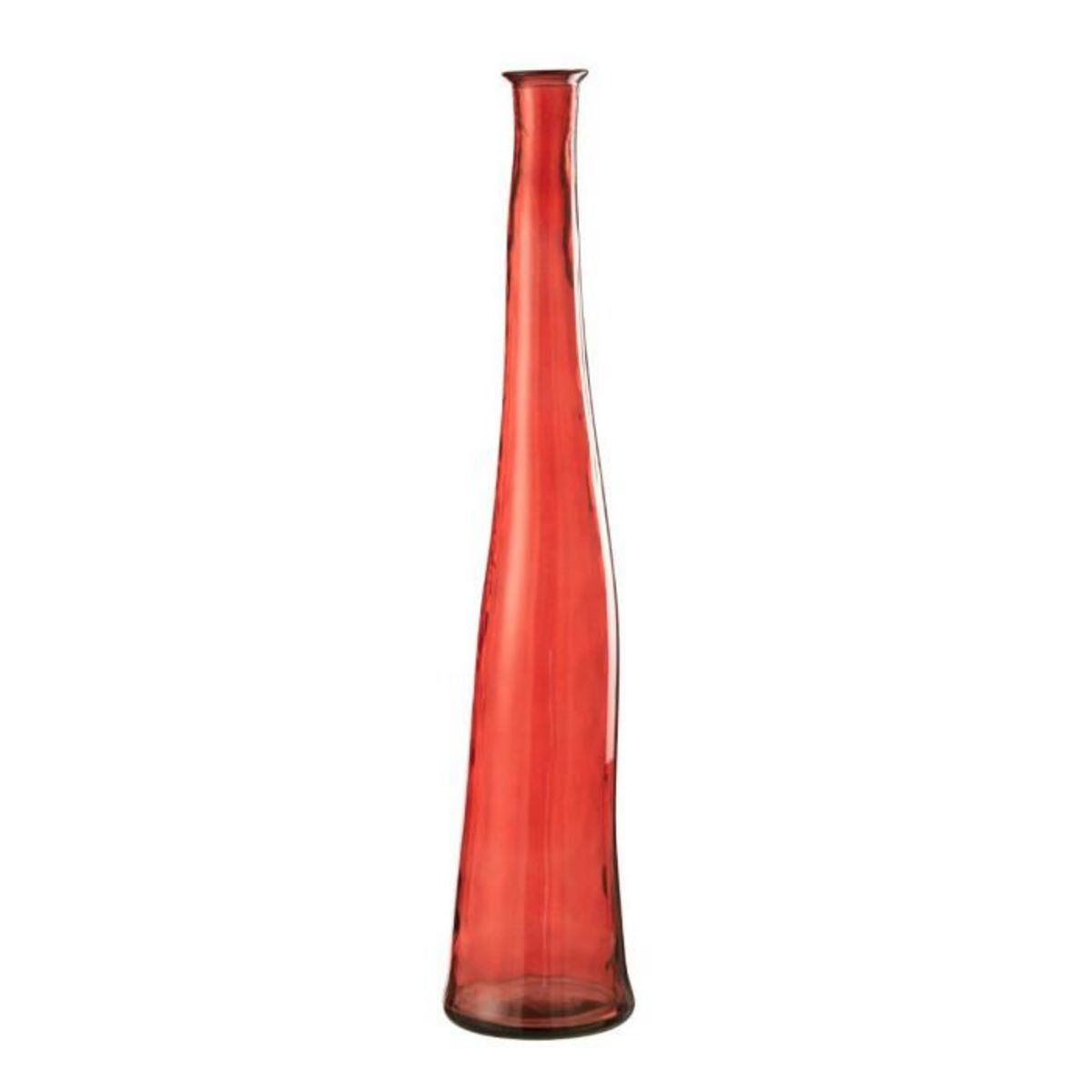 Paris Prix Vase en Verre  Noah  100cm Rouge