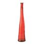 Voir la diapositive 1 : Paris Prix Vase en Verre  Noah  100cm Rouge