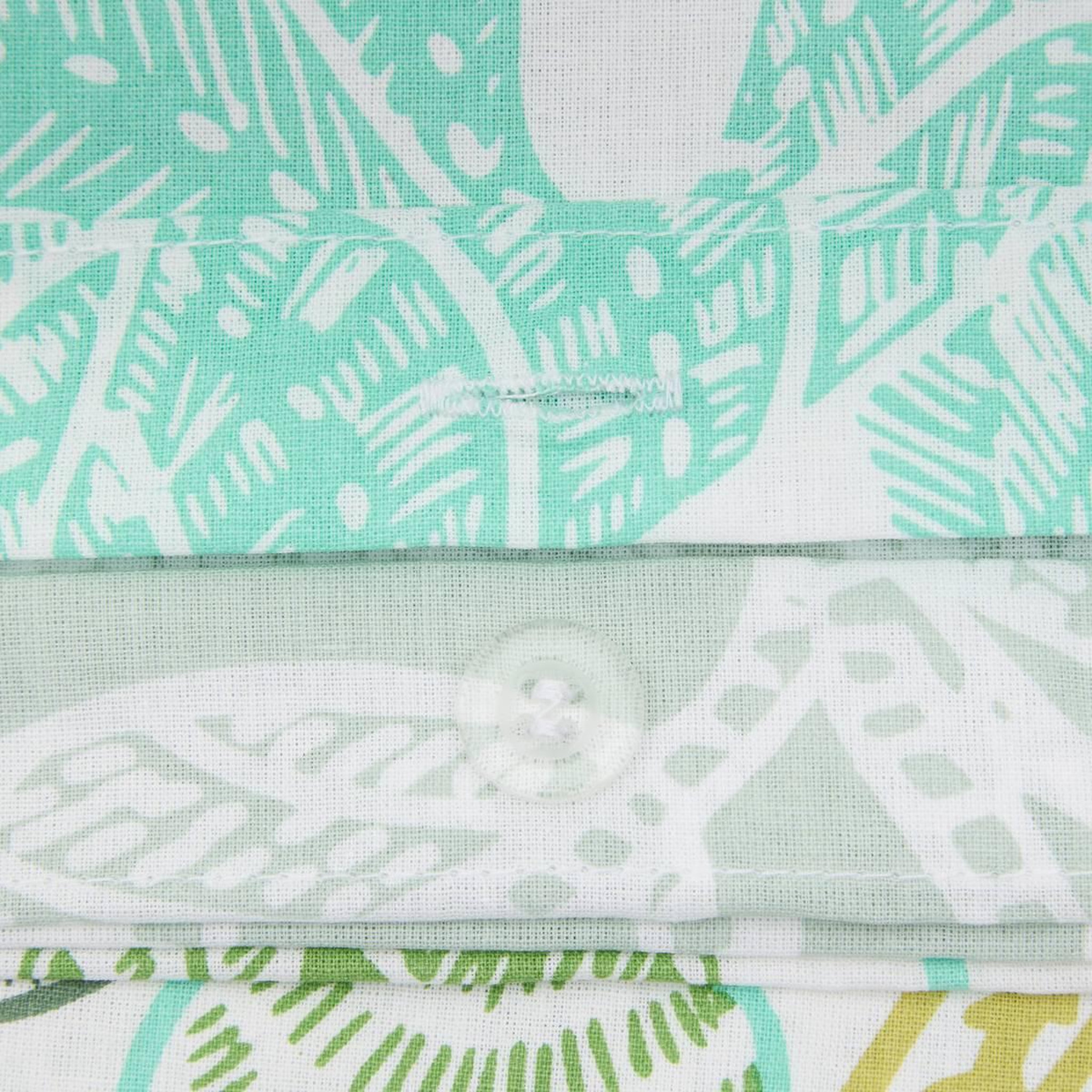 Voir la diapositive 5 : ATMOSPHERA Parure de lit 3 pièces  alioe  240x220cm vert