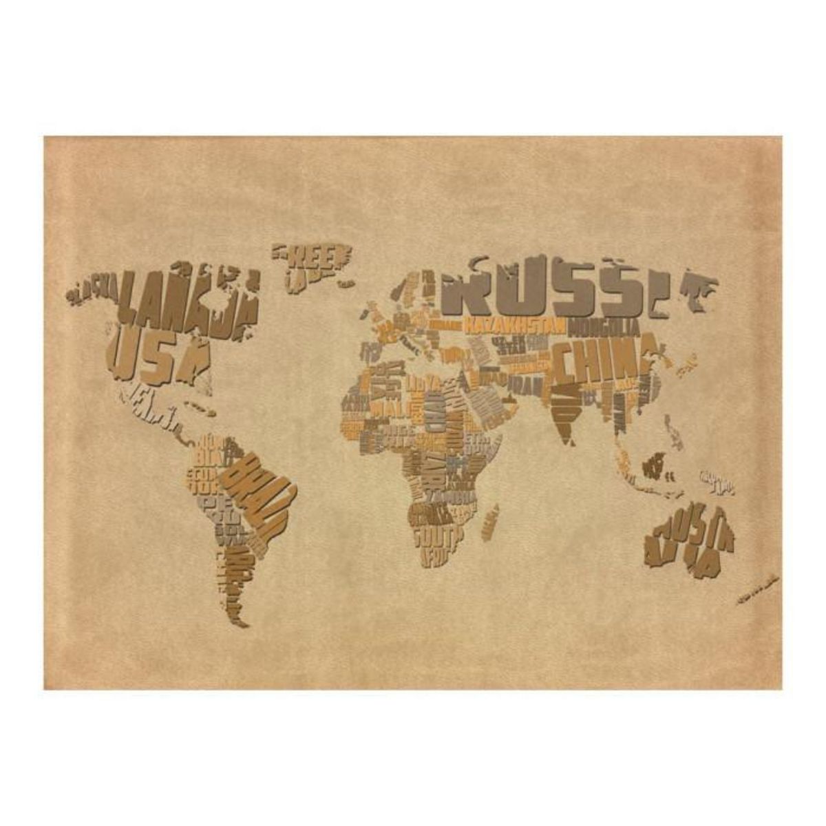 Paris Prix Papier Peint  Explorers' Map of the World