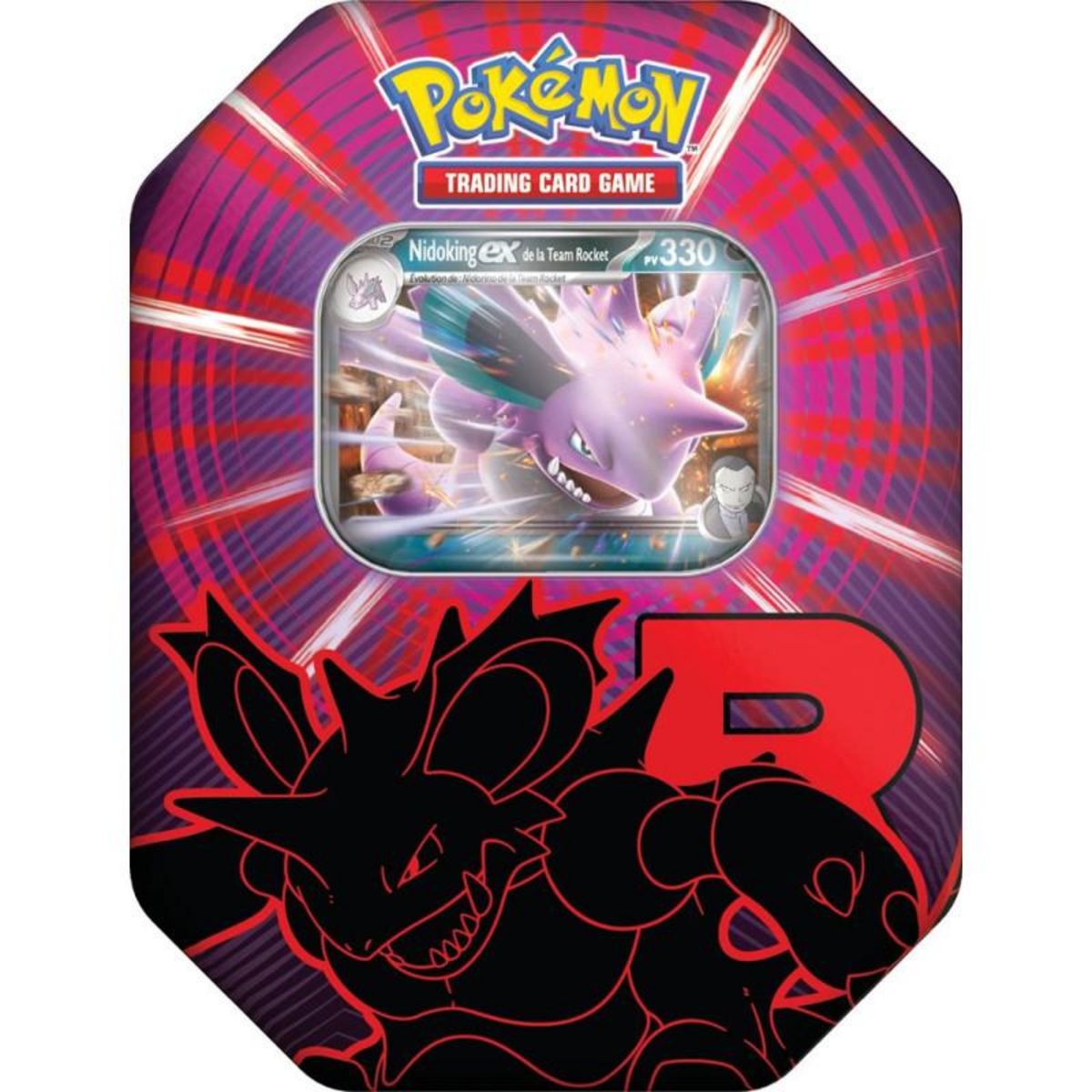 Pokemon Carte à collectionner Pokémon Pokébox Q3 Nidoking ex de la Team Rocket 2025