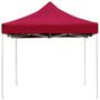 Voir la diapositive 4 : VIDAXL Tente de reception pliable Aluminium 4,5x3 m Bordeaux