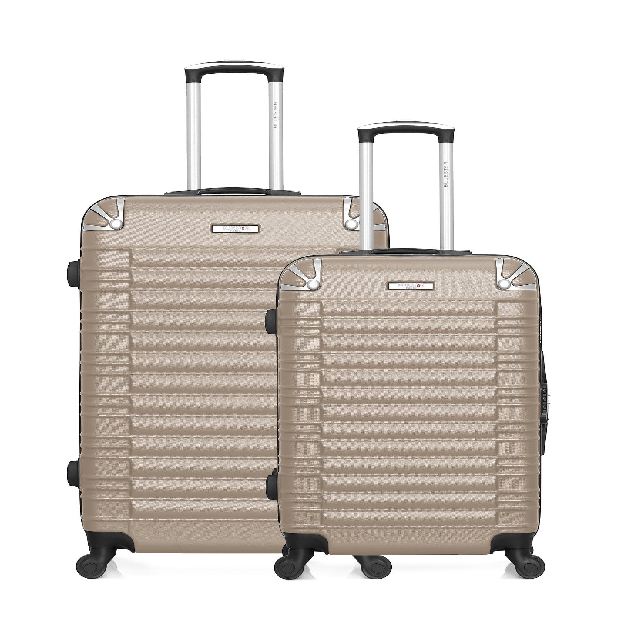 BLUESTAR Bluestar - lot de 2 valise grand format et valise weekend lima -