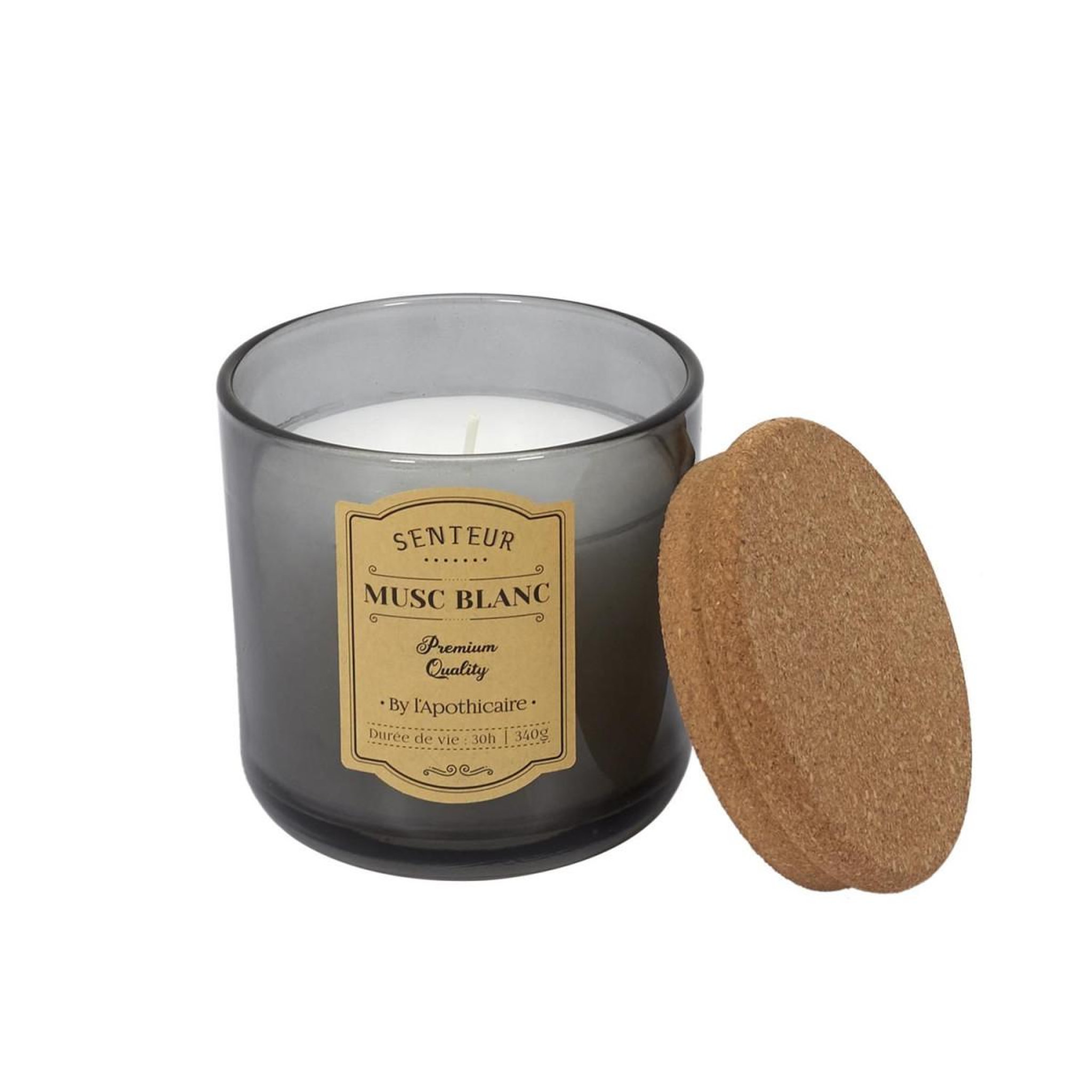 Voir la diapositive 4 : The Home Deco Factory Lot de 3 bougies parfumées  apoth  10cm multicolore