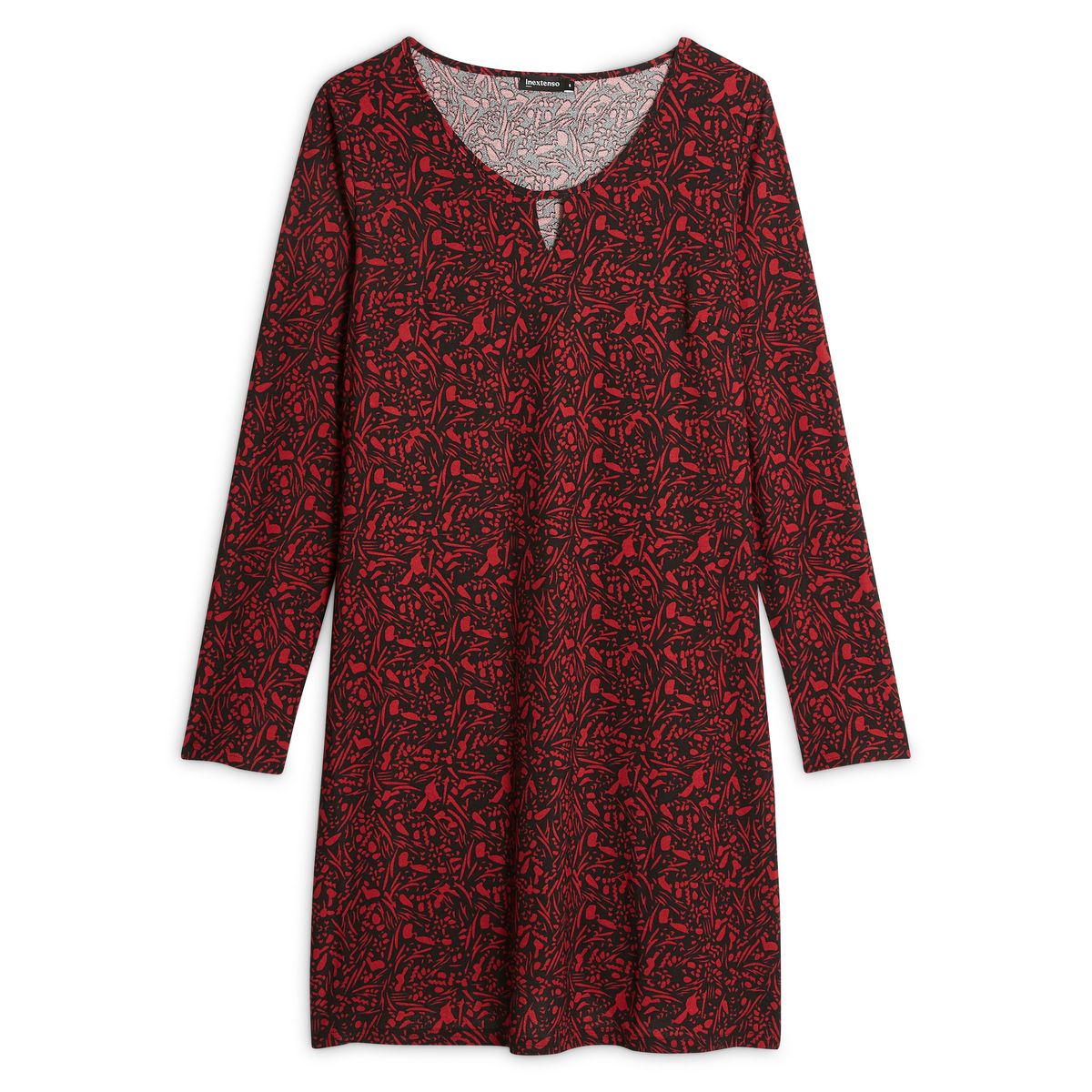 INEXTENSO Robe rouge femme