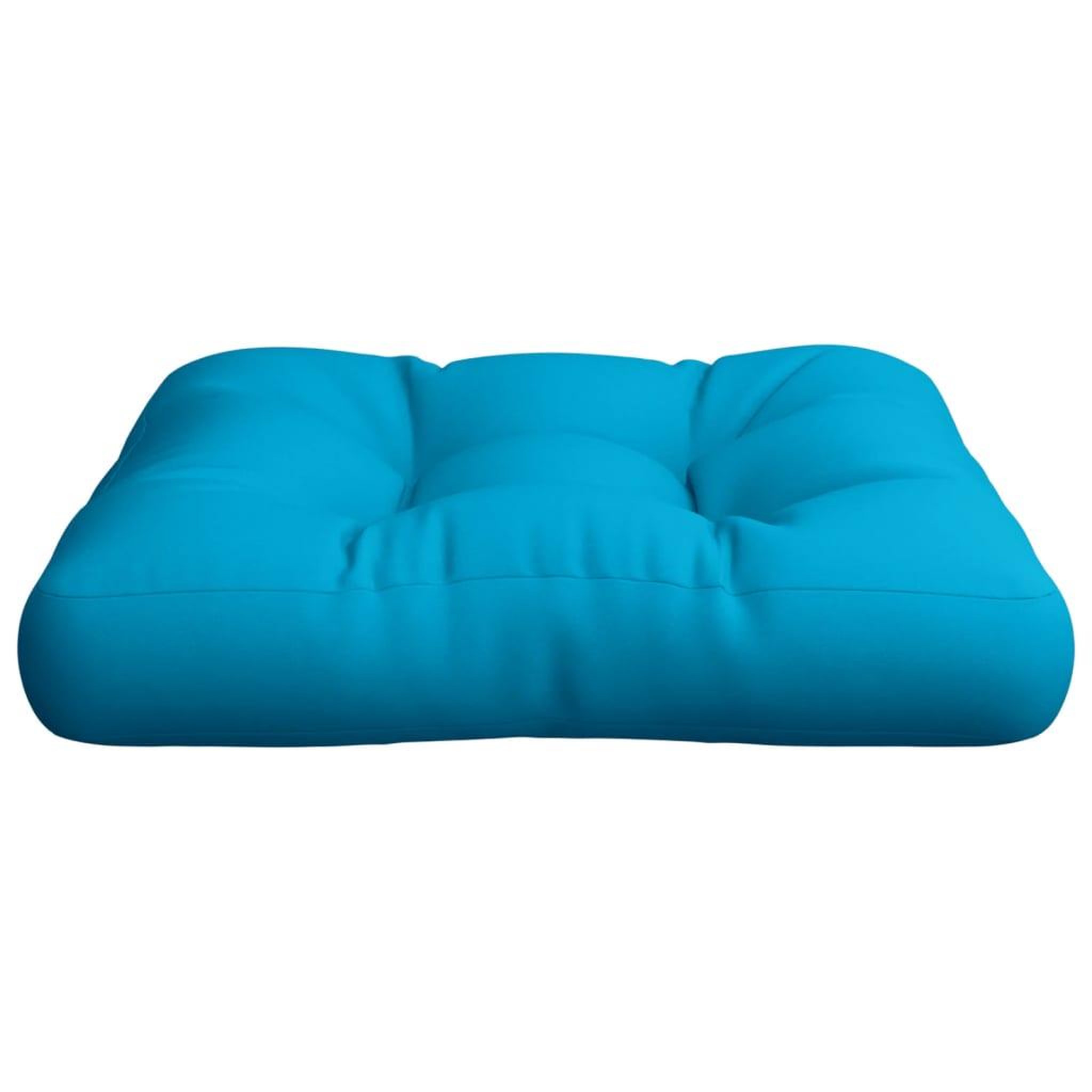 Voir la diapositive 5 : VIDAXL Coussin de palette bleu tissu