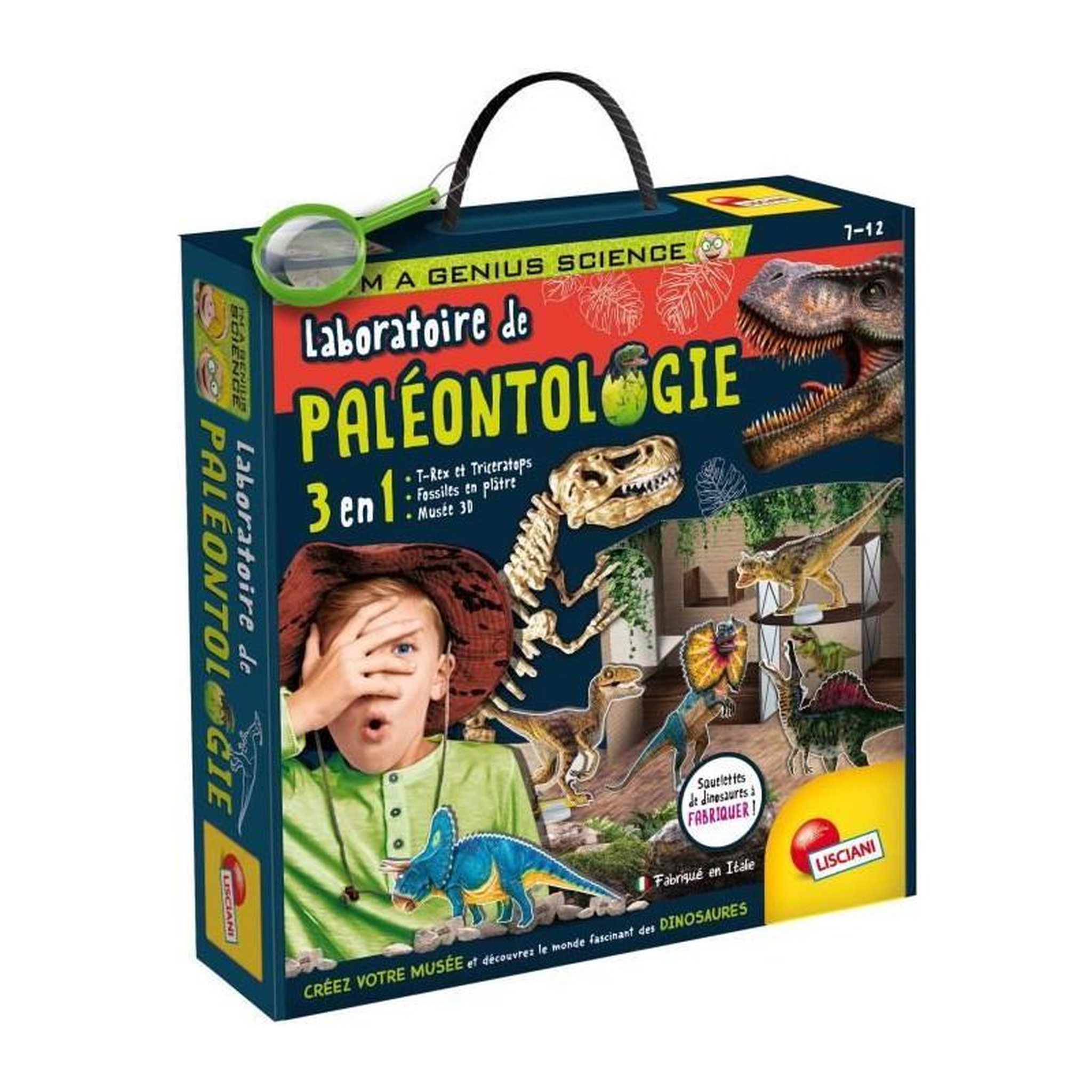 Voir la diapositive 1 : LISCIANI GIOCHI Génius Science - jeu scientifique - la science de la paleonthologie - LISCIANI