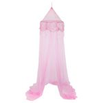 Atmosphera Kids Ciel de lit pour enfant Demoiselle - H. 250 cm. Coloris disponibles : Rose, Gris