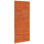 Voir la diapositive 2 : VIDAXL Porte de grange marron cire 90x208 cm bois massif de pin
