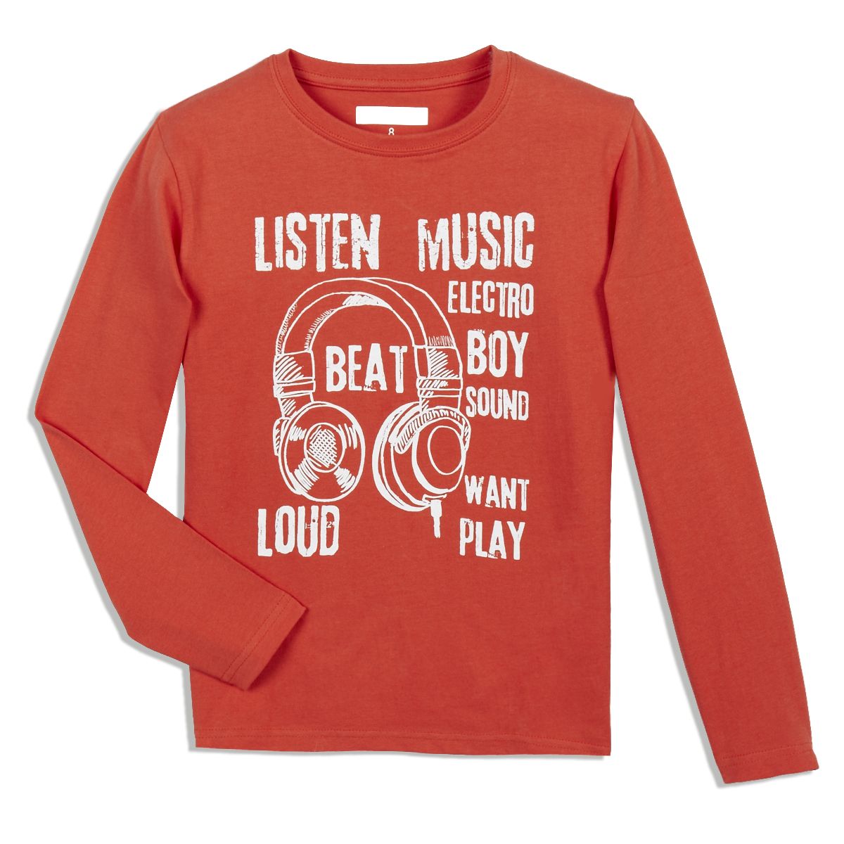 IN EXTENSO Tee-shirt fantaisie manches longues garçon 