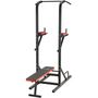 Voir la diapositive 4 : tectake Station de musculation avec banc de musculation pliable noir