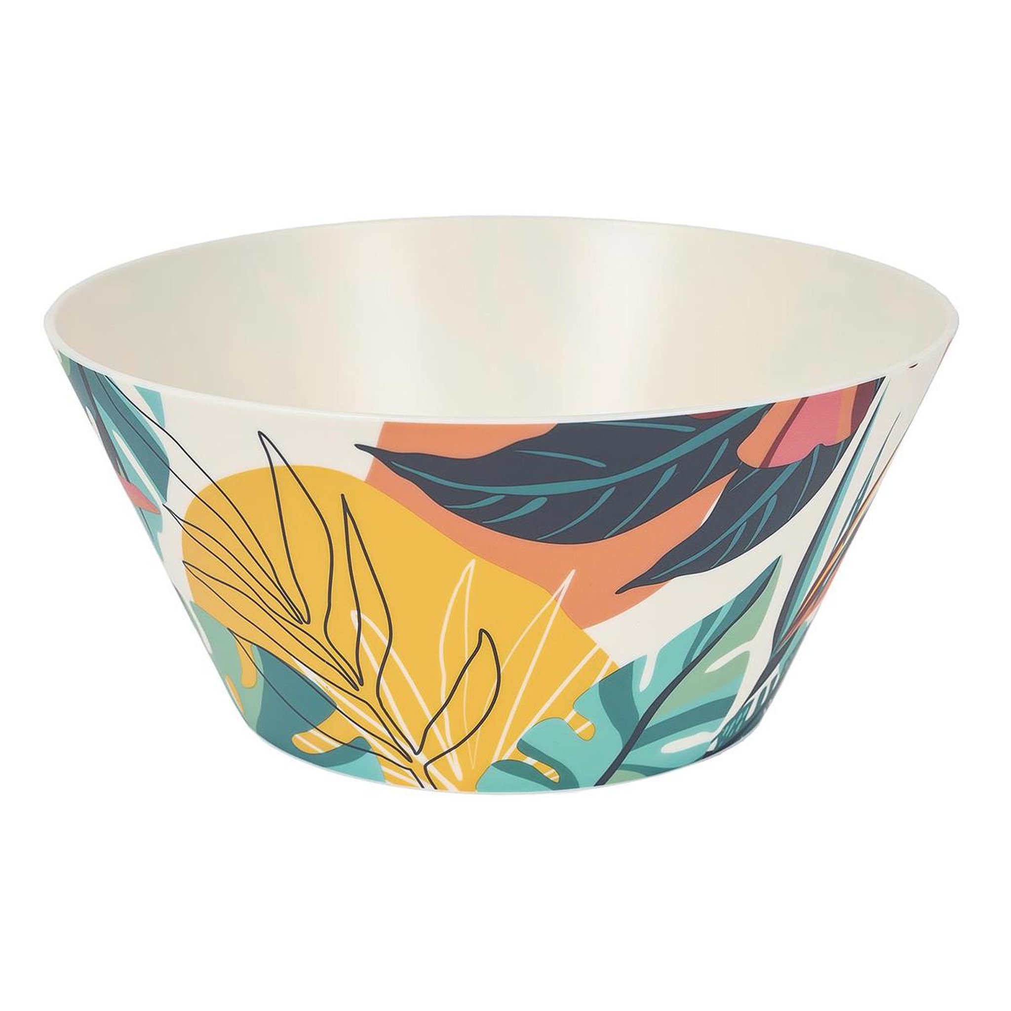 The Home Deco Factory Saladier réutilisable  paradis exotique  25cm multicolore