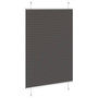 Voir la diapositive 4 : VIDAXL Store plisse noir 85x150 cm largeur du tissu 84,4 cm polyester