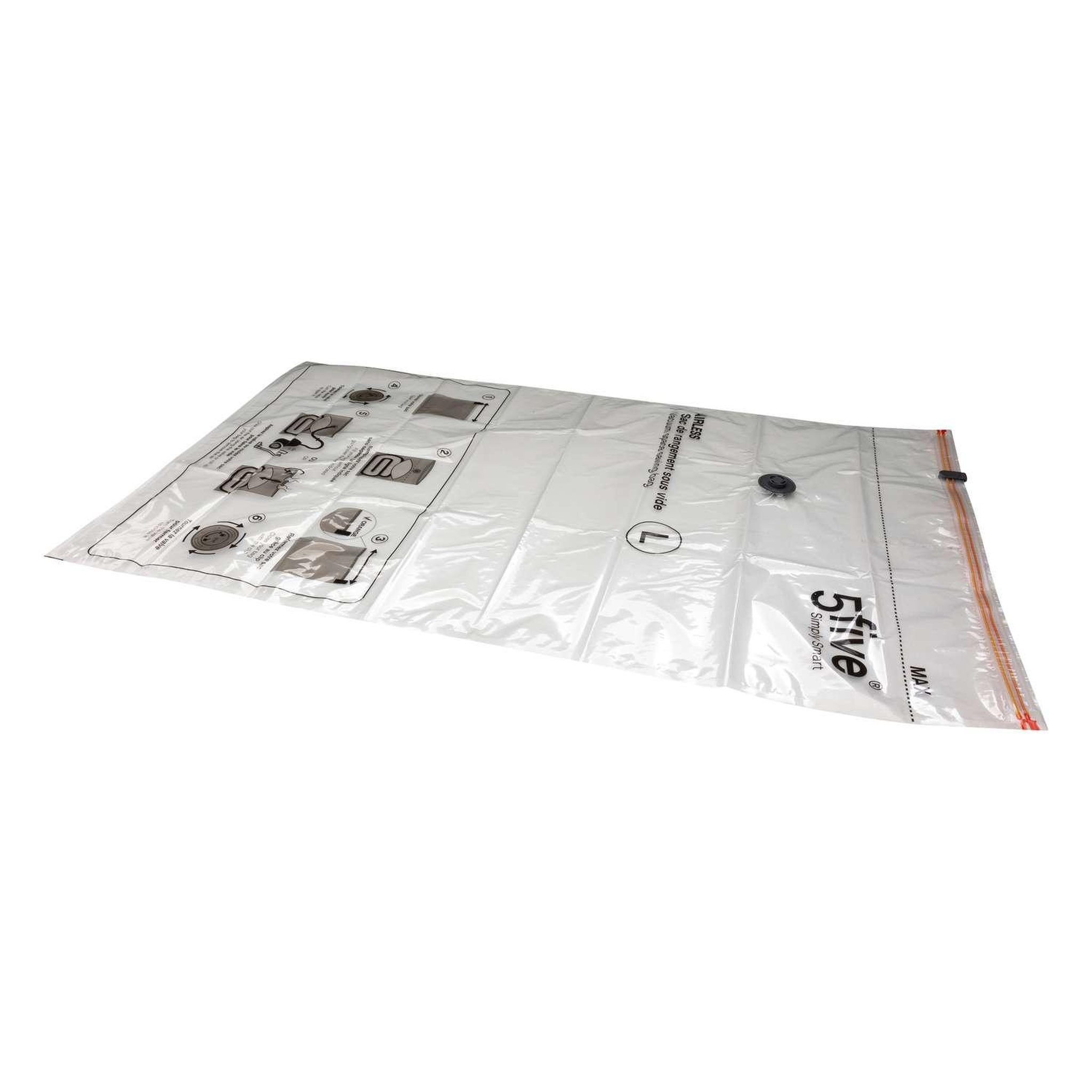 Voir la diapositive 3 : FIVE Housse de rangement sous-vide Taille L
