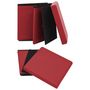 Voir la diapositive 5 : VIDAXL Tabouret de rangement pliable Rouge bordeaux PVC