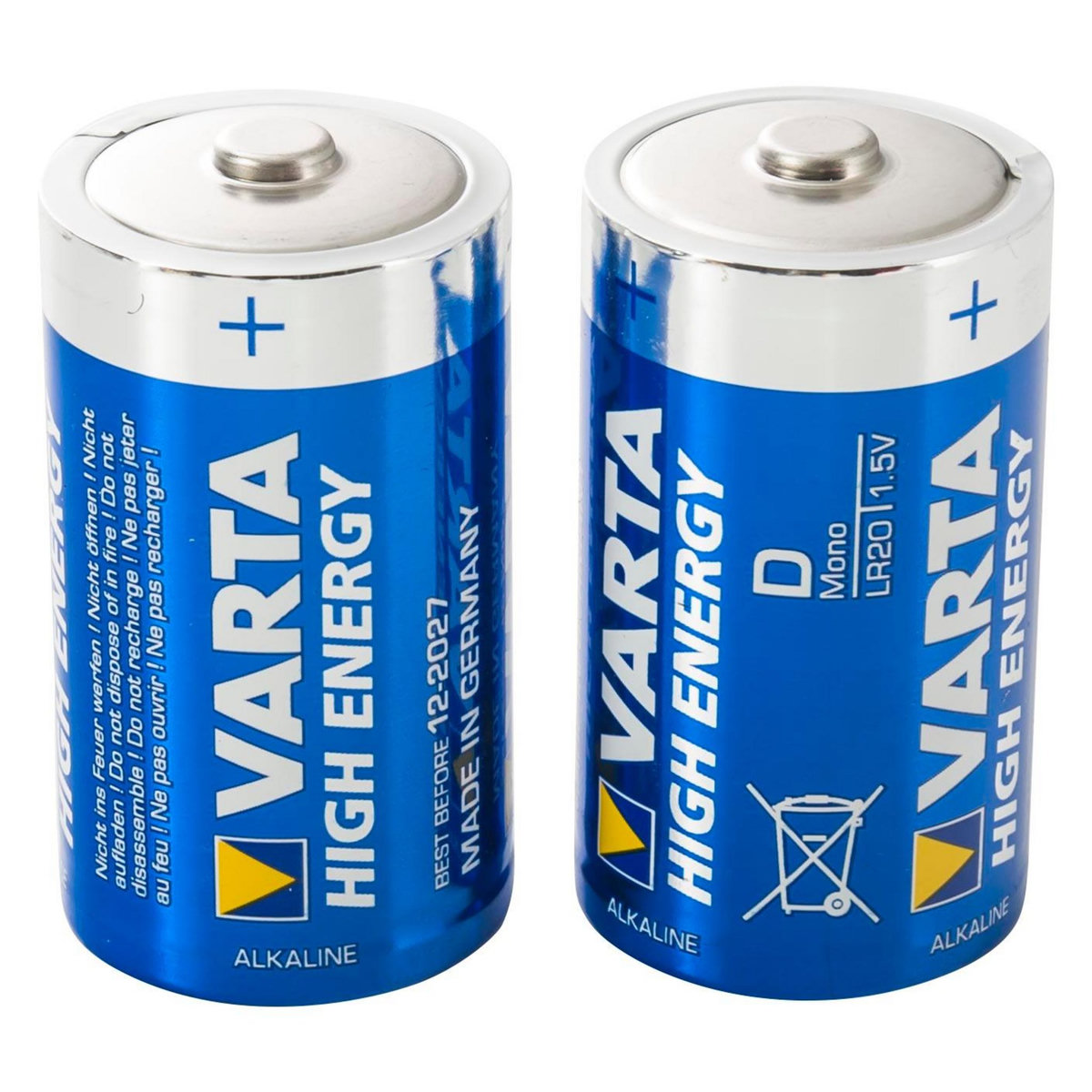 Varta Piles alcalines varta lr 20