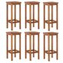 Voir la diapositive 5 : VIDAXL Ensemble de bar de jardin 7 pcs bois d'acacia solide