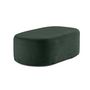 Voir la diapositive 3 : BEST MOBILIER Miro - pouf en velours texturé