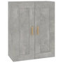 Voir la diapositive 2 : VIDAXL Armoire murale gris beton 69,5x32,5x90 cm bois d'ingenierie