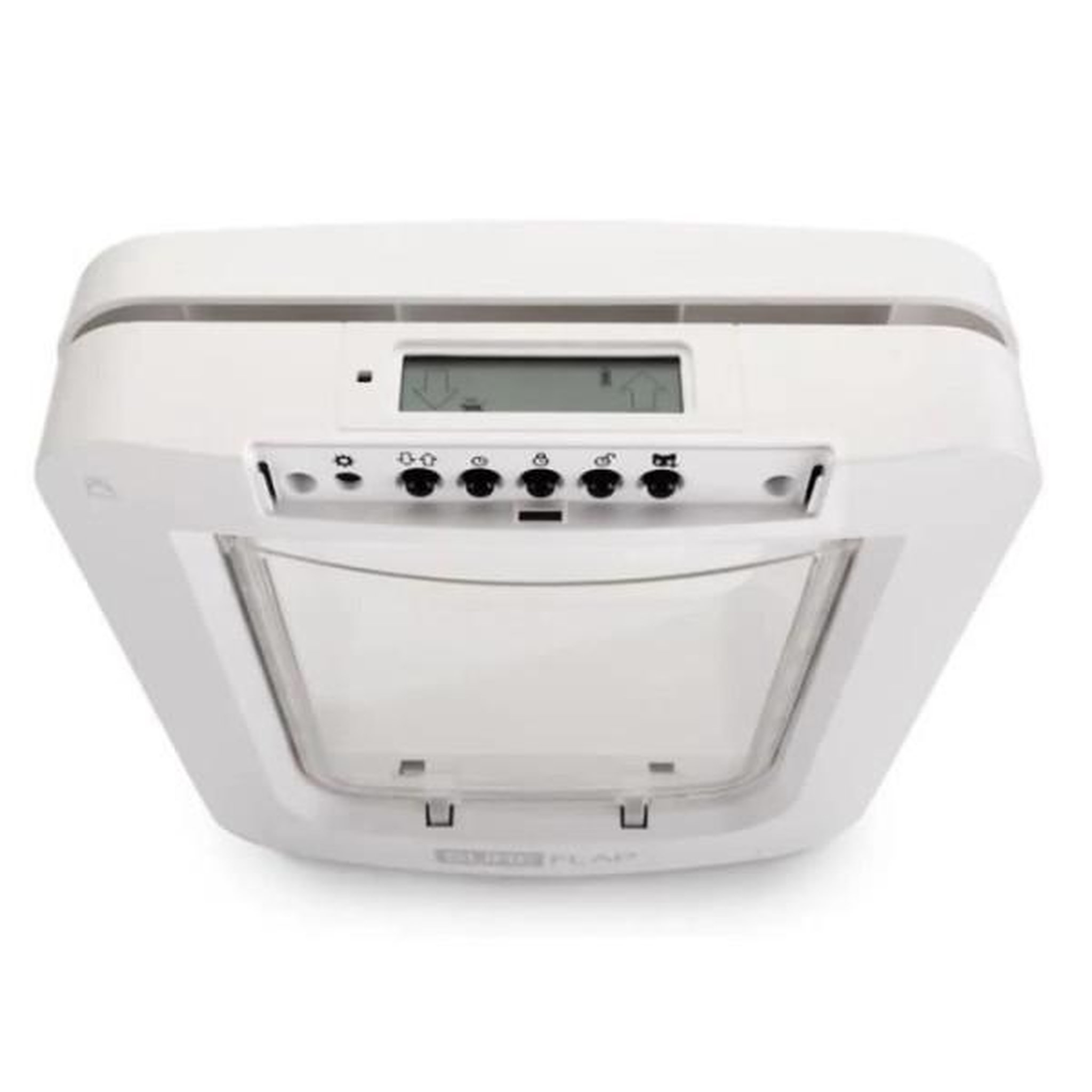 Voir la diapositive 5 : N/A Sureflap grande chatiere a puce électronique connecté - blanc - 178 mm x 170 mm (livré sans le hub)