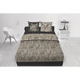 Voir la diapositive 2 : SOLEIL D'OCRE Parure de draps en coton 57 fils/cm2 240x290 cm SAFARI naturel, par Soleil d'ocre