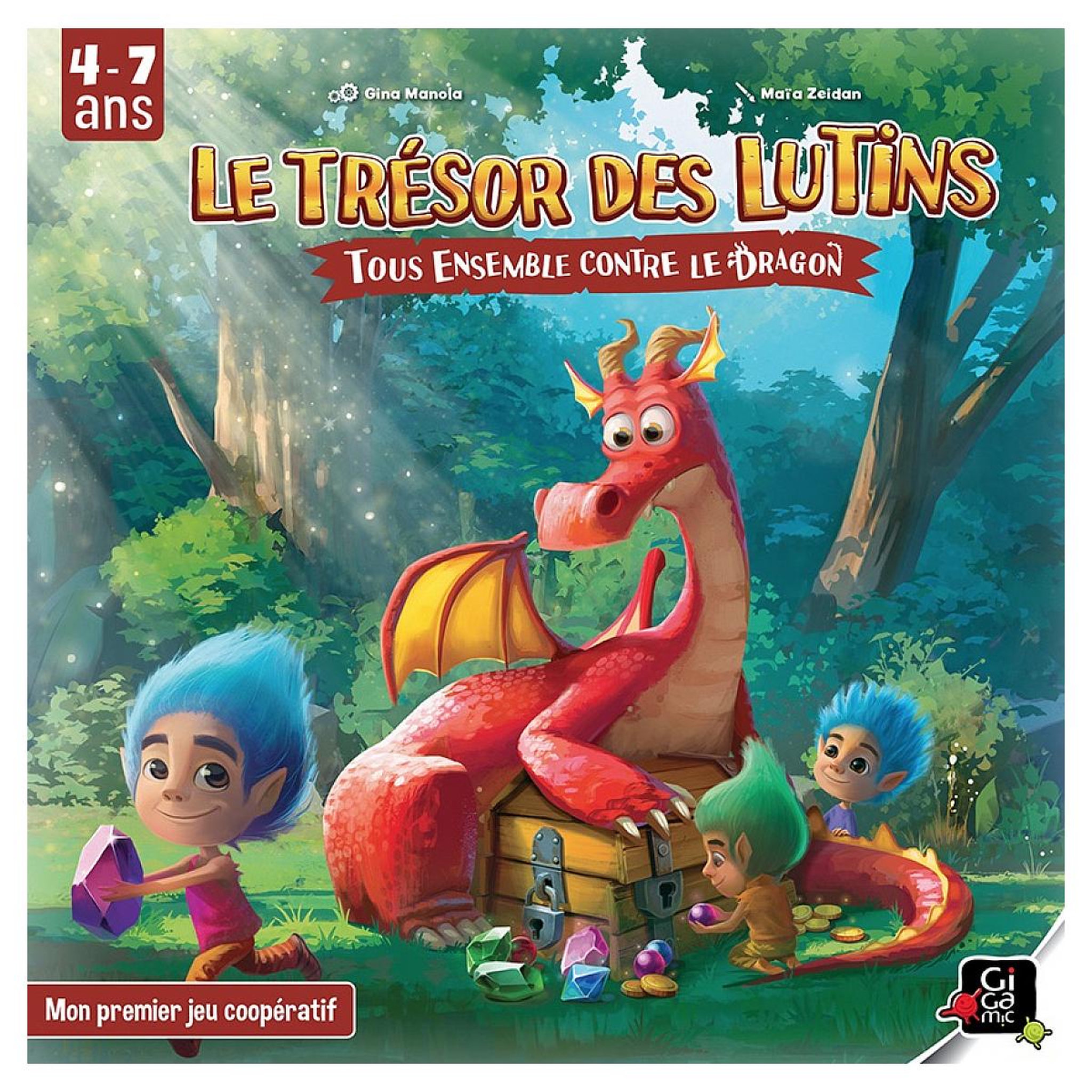 Gigamic Tresors des lutins jeux cooperatif